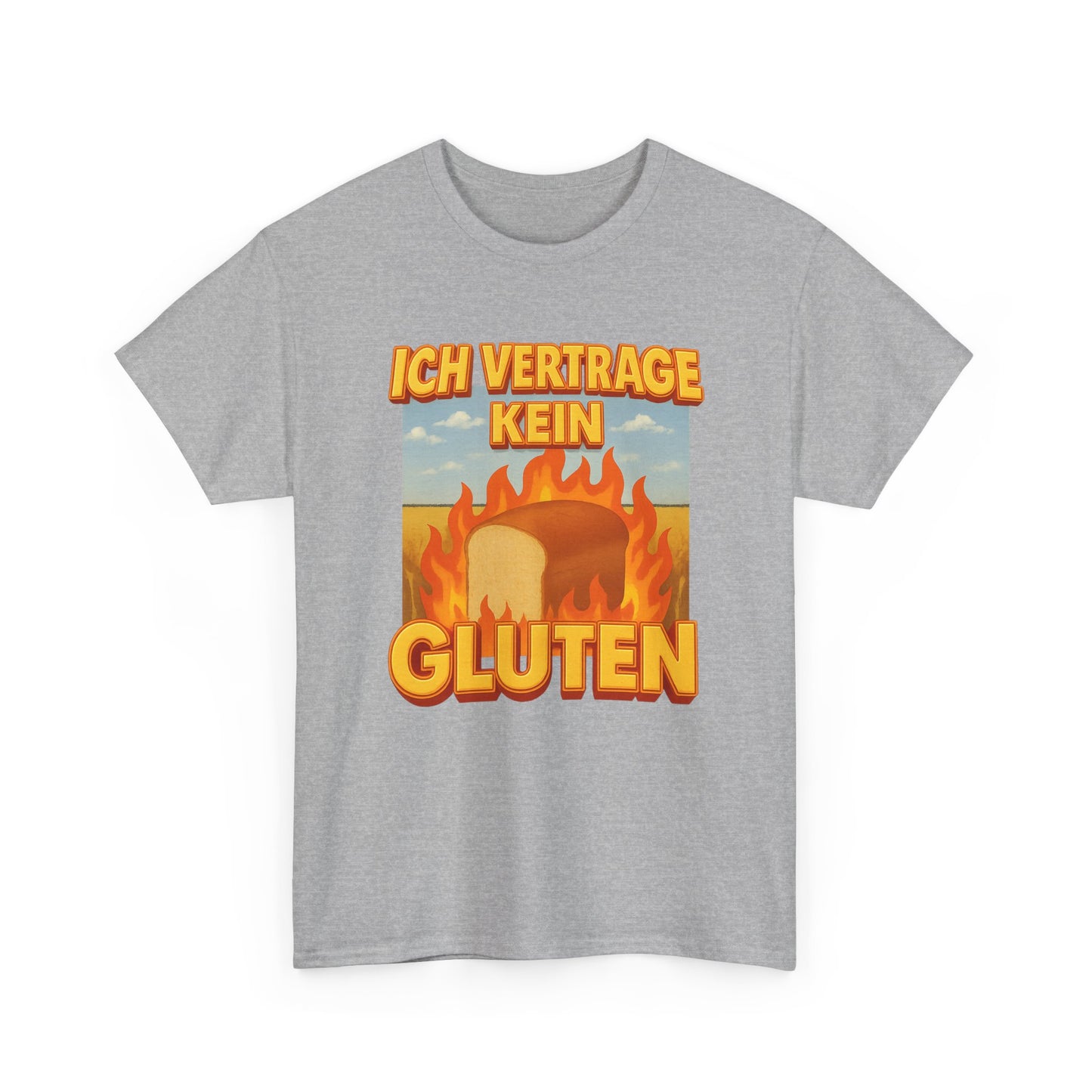 Ich vertrage kein Gluten T-Shirt