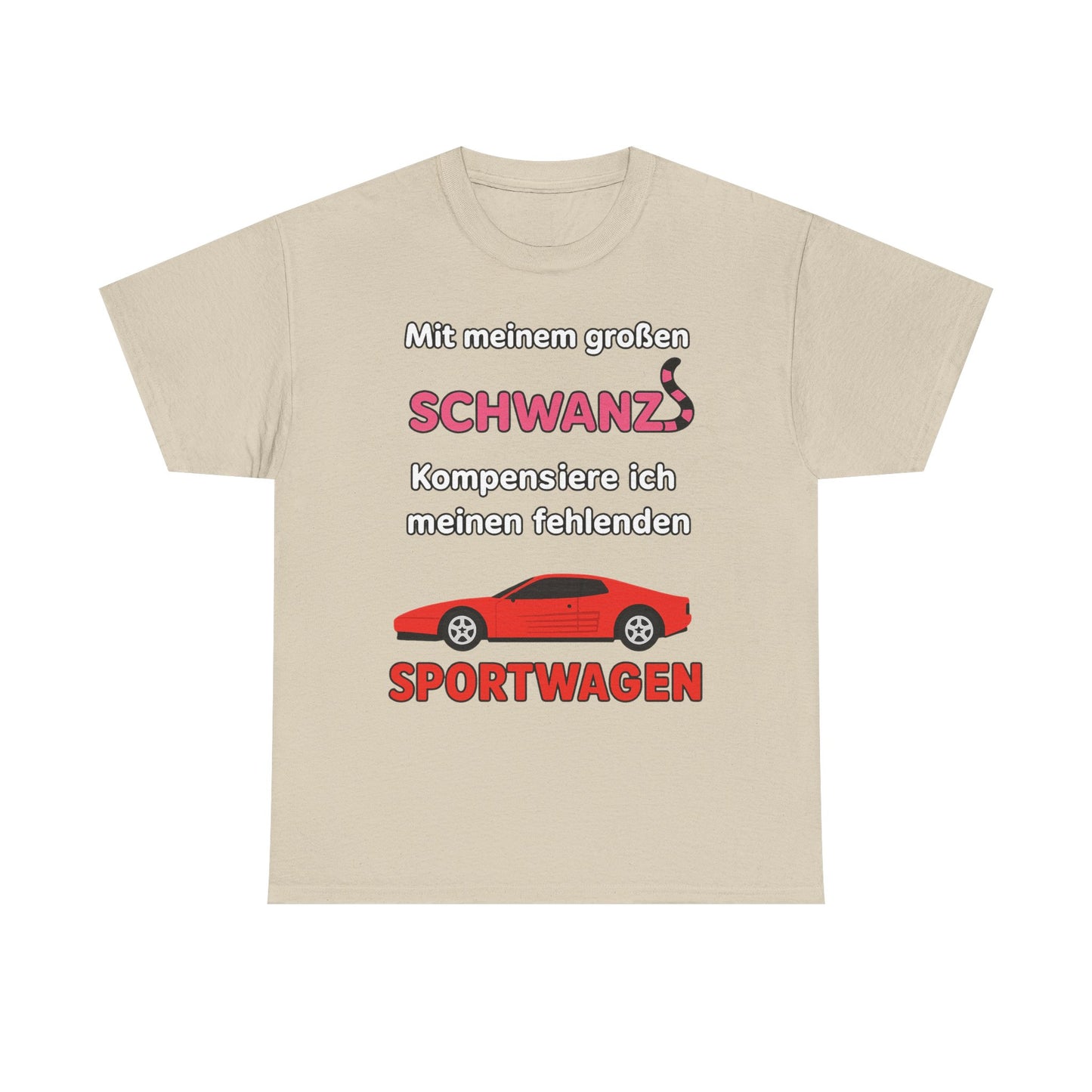Sportwagen Schwanz T-Shirt