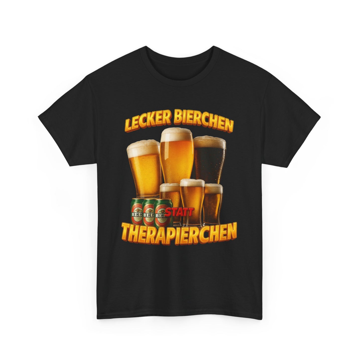Lecker Bierchen statt Therapierchen T-Shirt