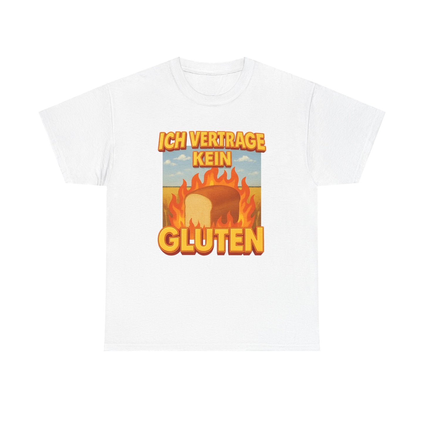 Ich vertrage kein Gluten T-Shirt
