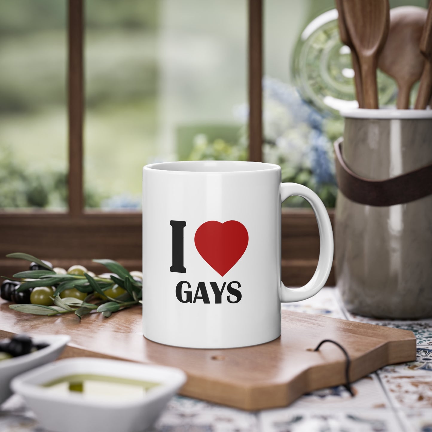 Tasse "I Love Gays"