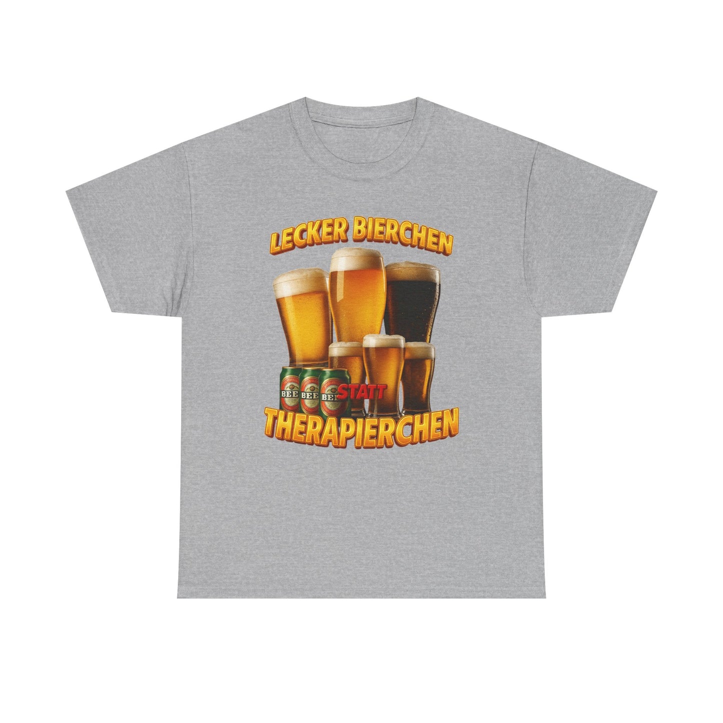 Lecker Bierchen statt Therapierchen T-Shirt