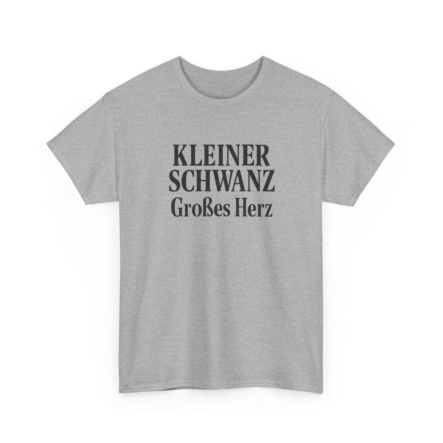 Kleiner Schwanz Großes Herz T-Shirt