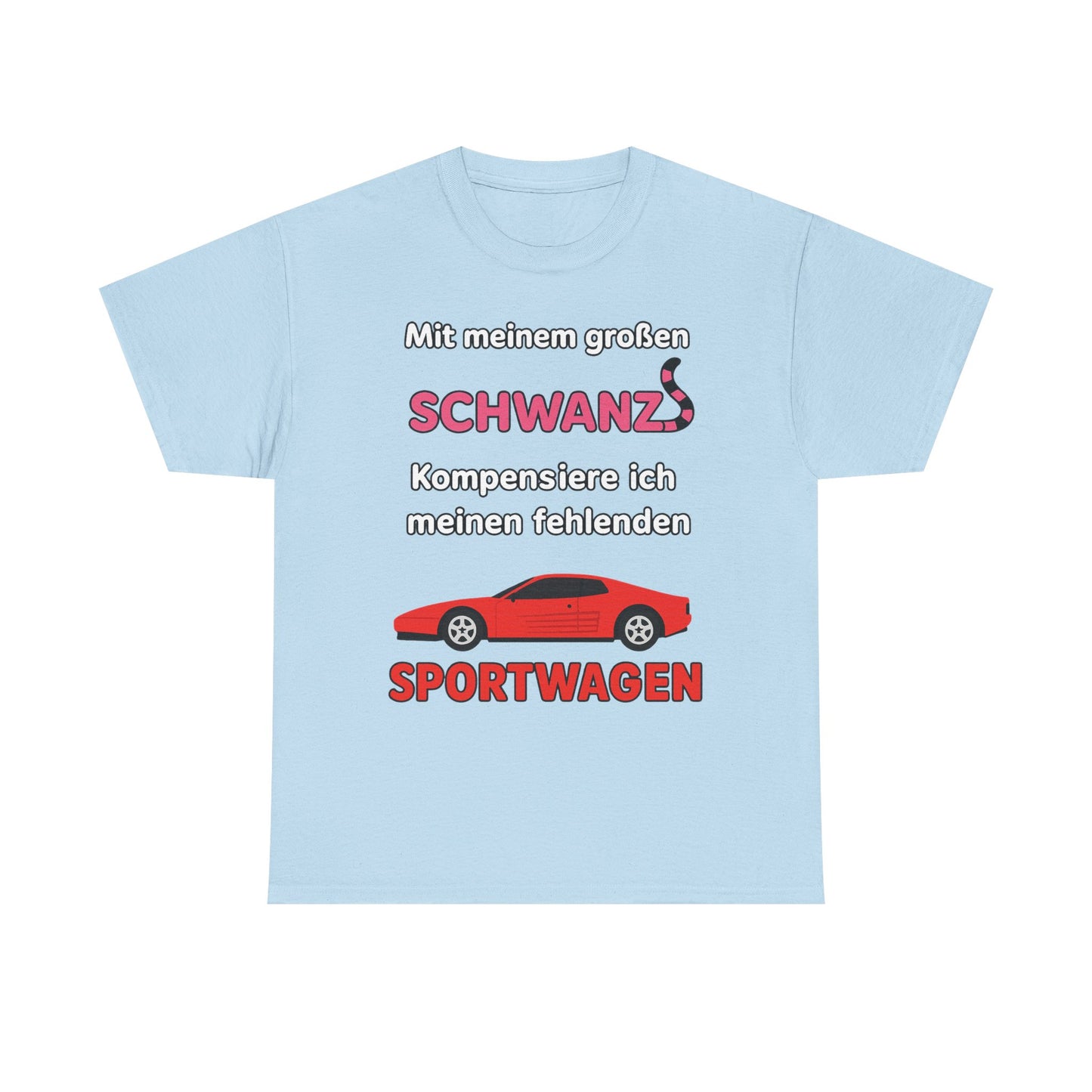 Sportwagen Schwanz T-Shirt