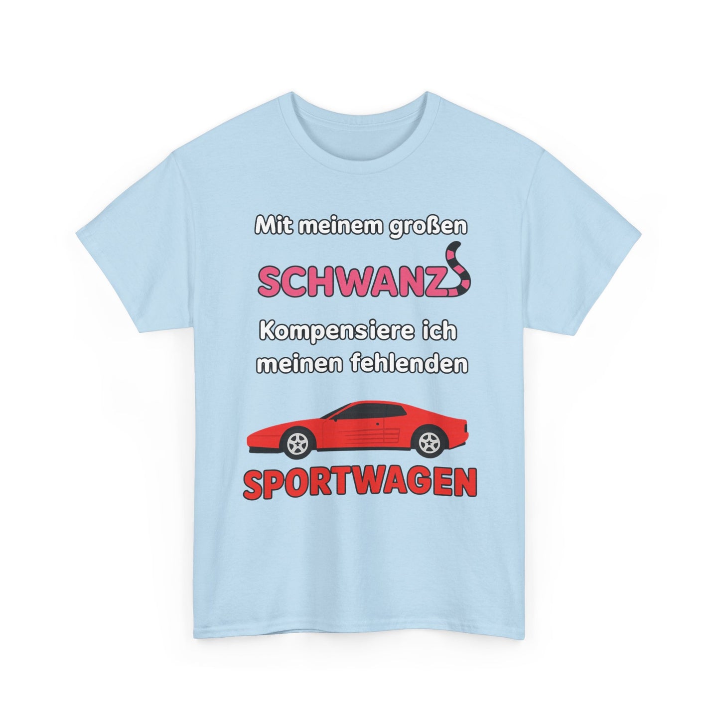 Sportwagen Schwanz T-Shirt