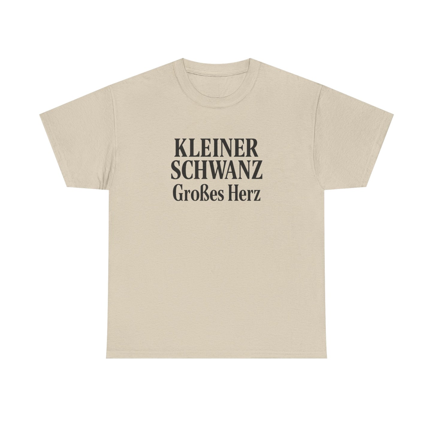 Kleiner Schwanz Großes Herz T-Shirt
