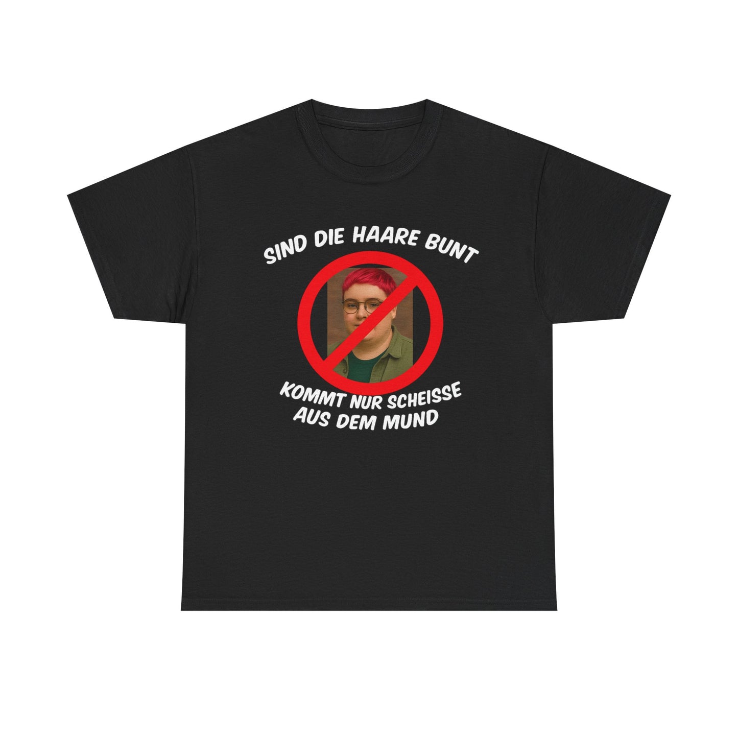 Sind die Haare bunt T-Shirt