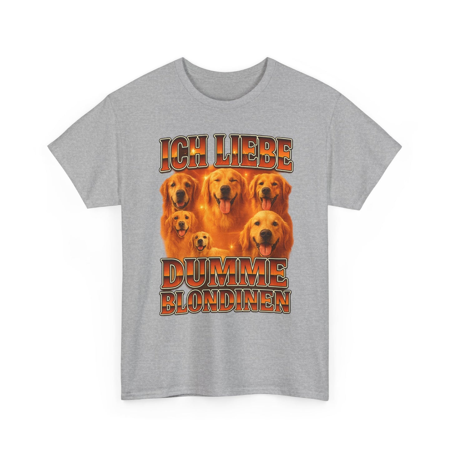 Ich liebe dumme Blondinen T-Shirt