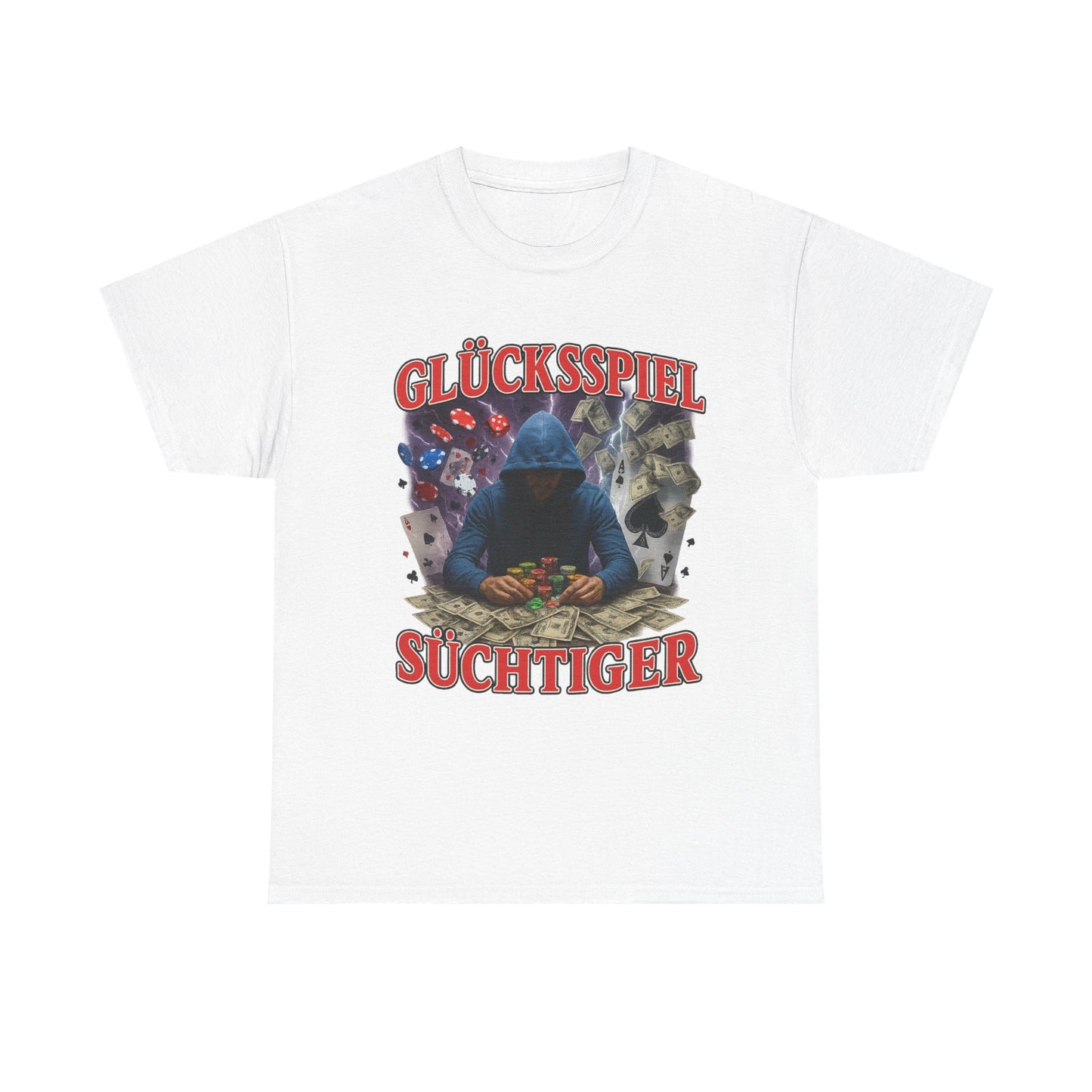 Glücksspiel Süchtiger T-Shirt