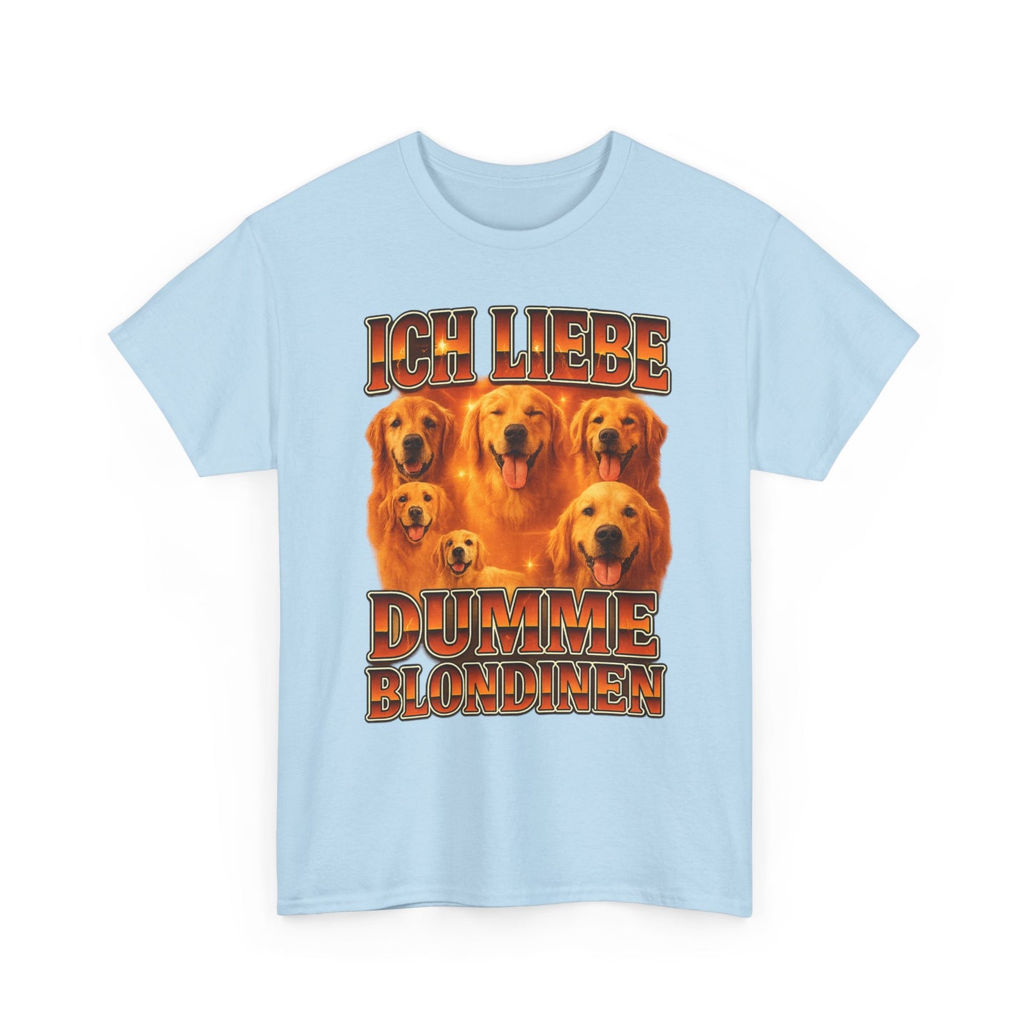 Ich liebe dumme Blondinen T-Shirt