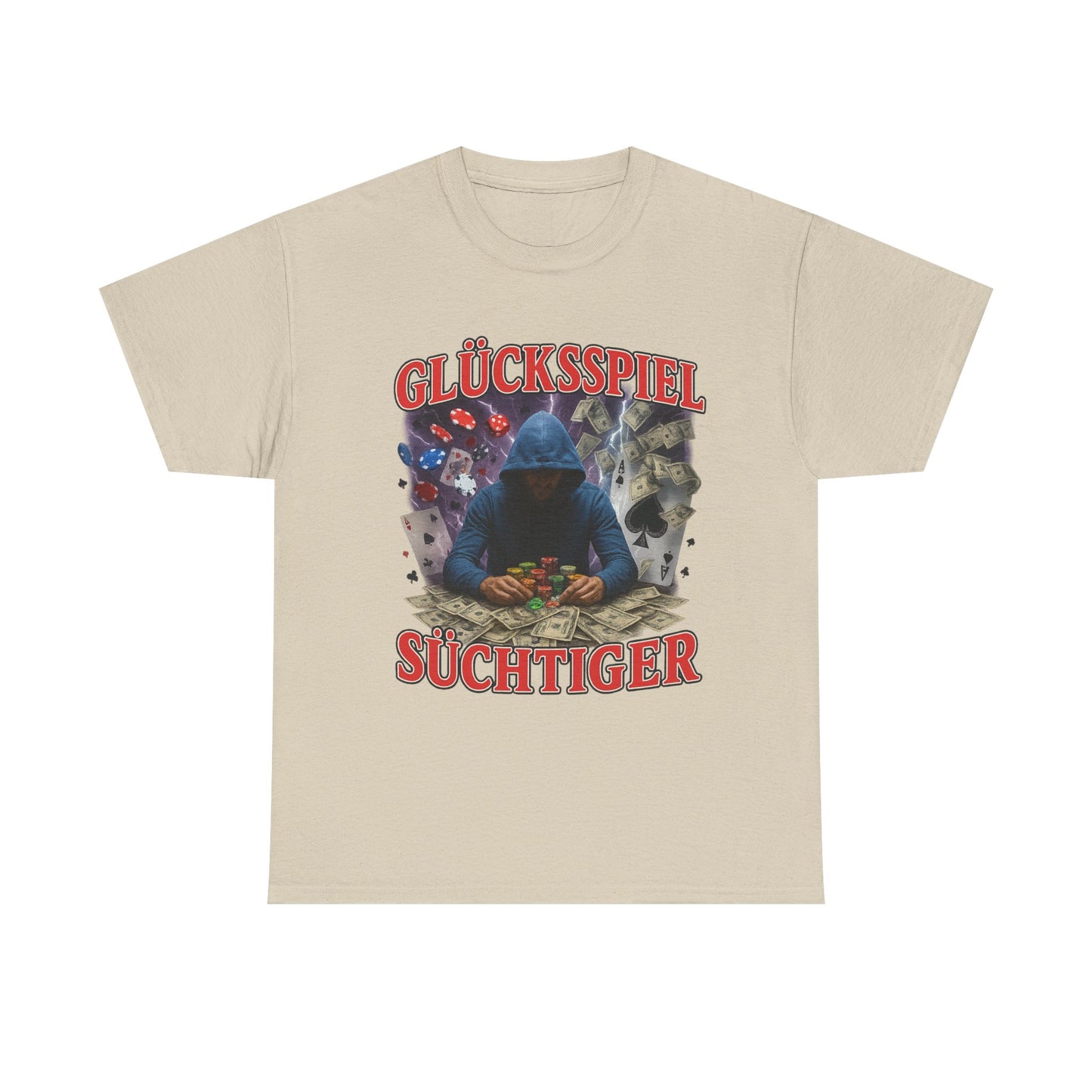 Glücksspiel Süchtiger T-Shirt