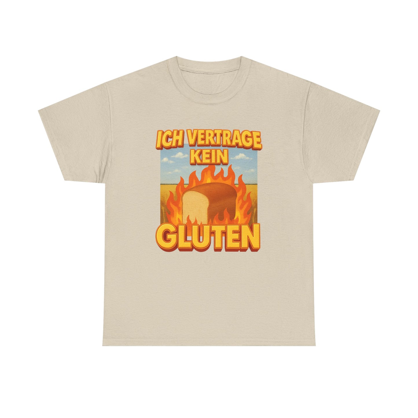 Ich vertrage kein Gluten T-Shirt