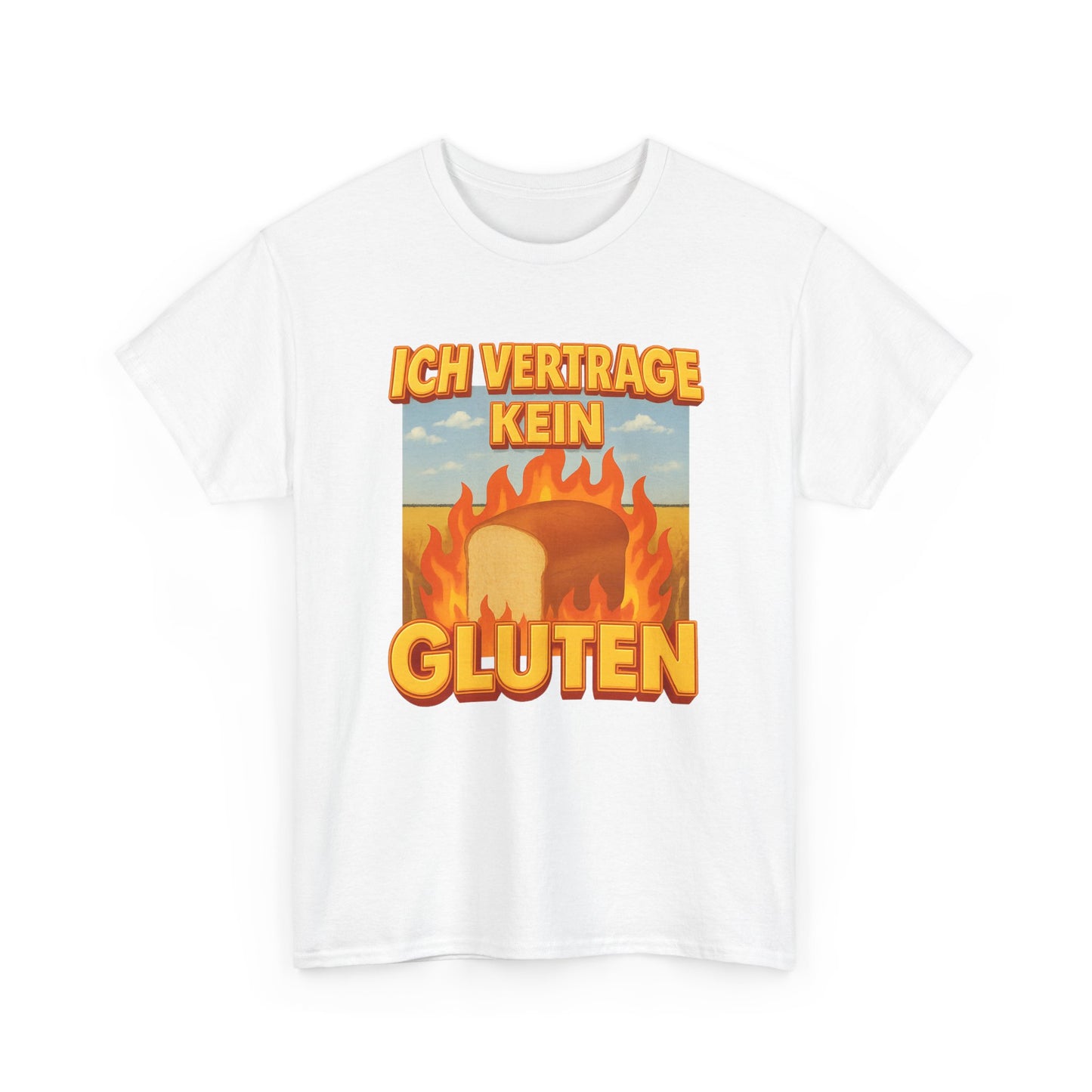 Ich vertrage kein Gluten T-Shirt