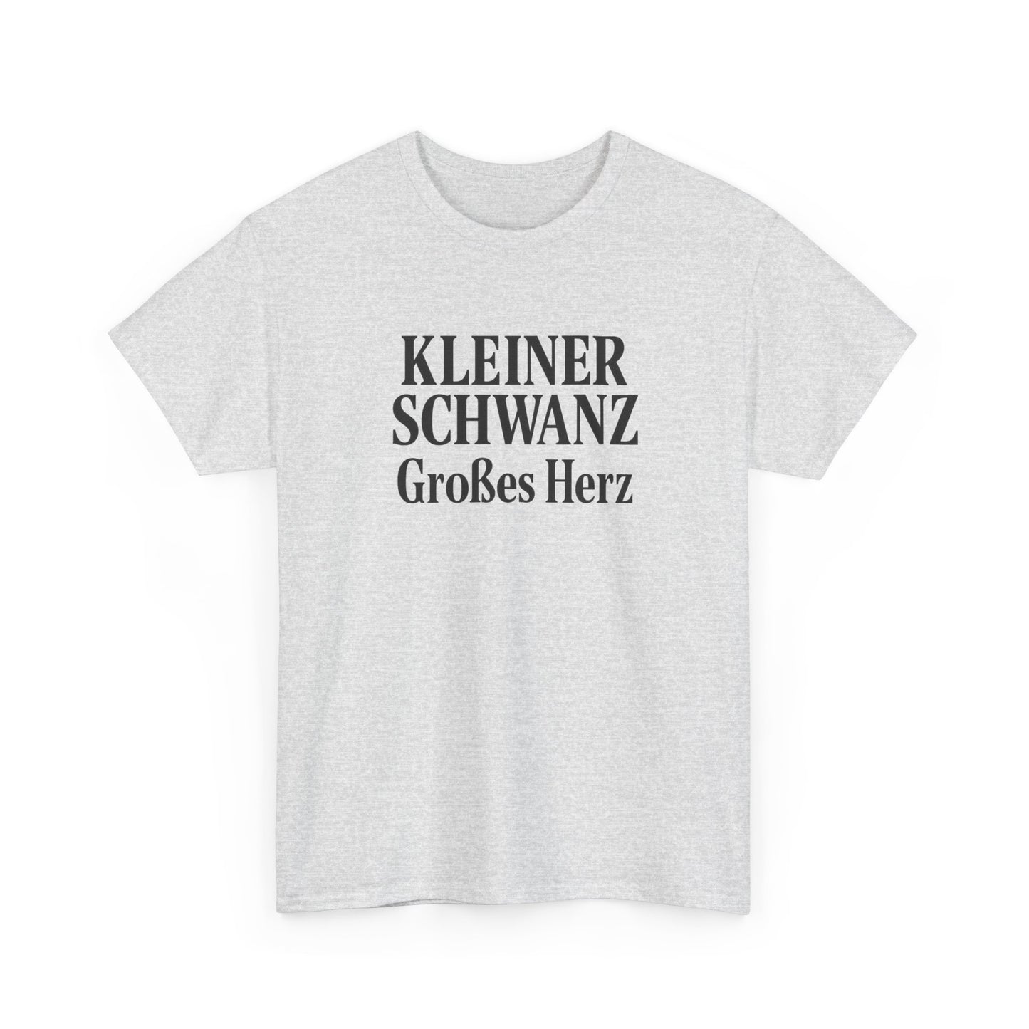 Kleiner Schwanz Großes Herz T-Shirt