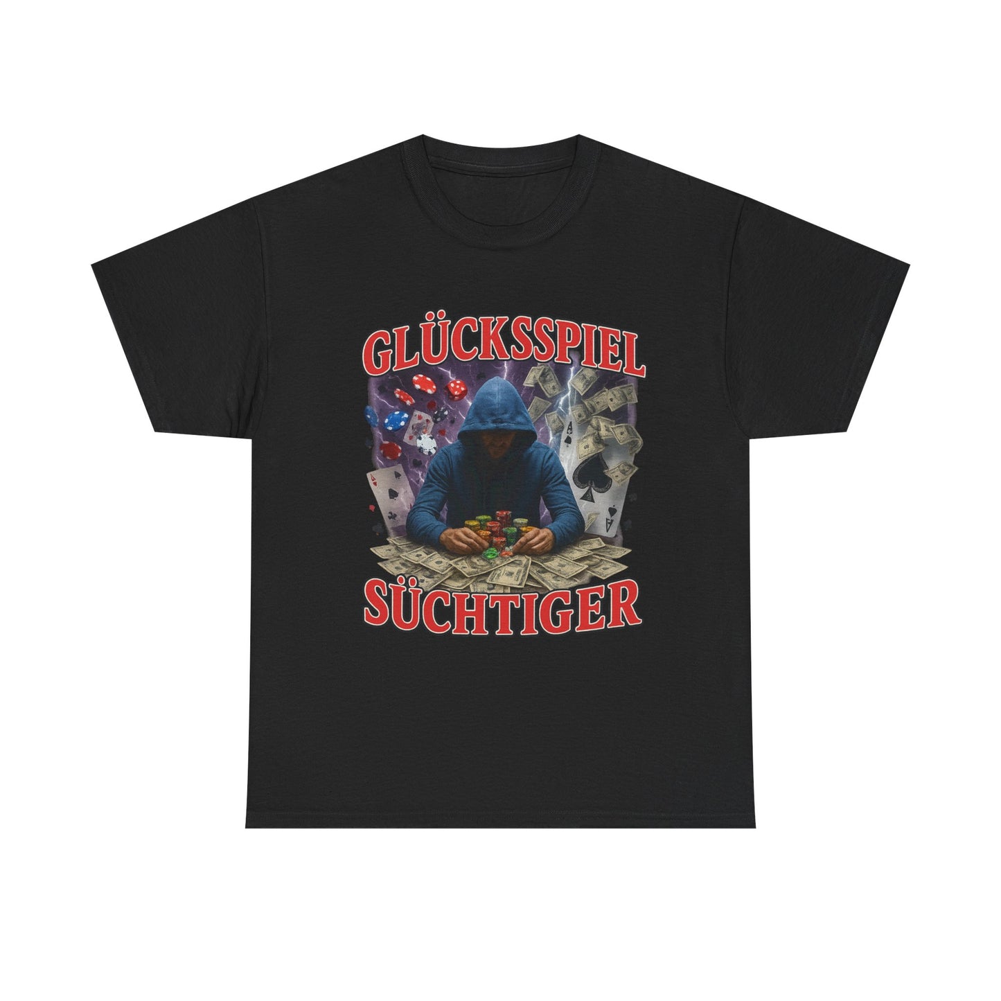 Glücksspiel Süchtiger T-Shirt