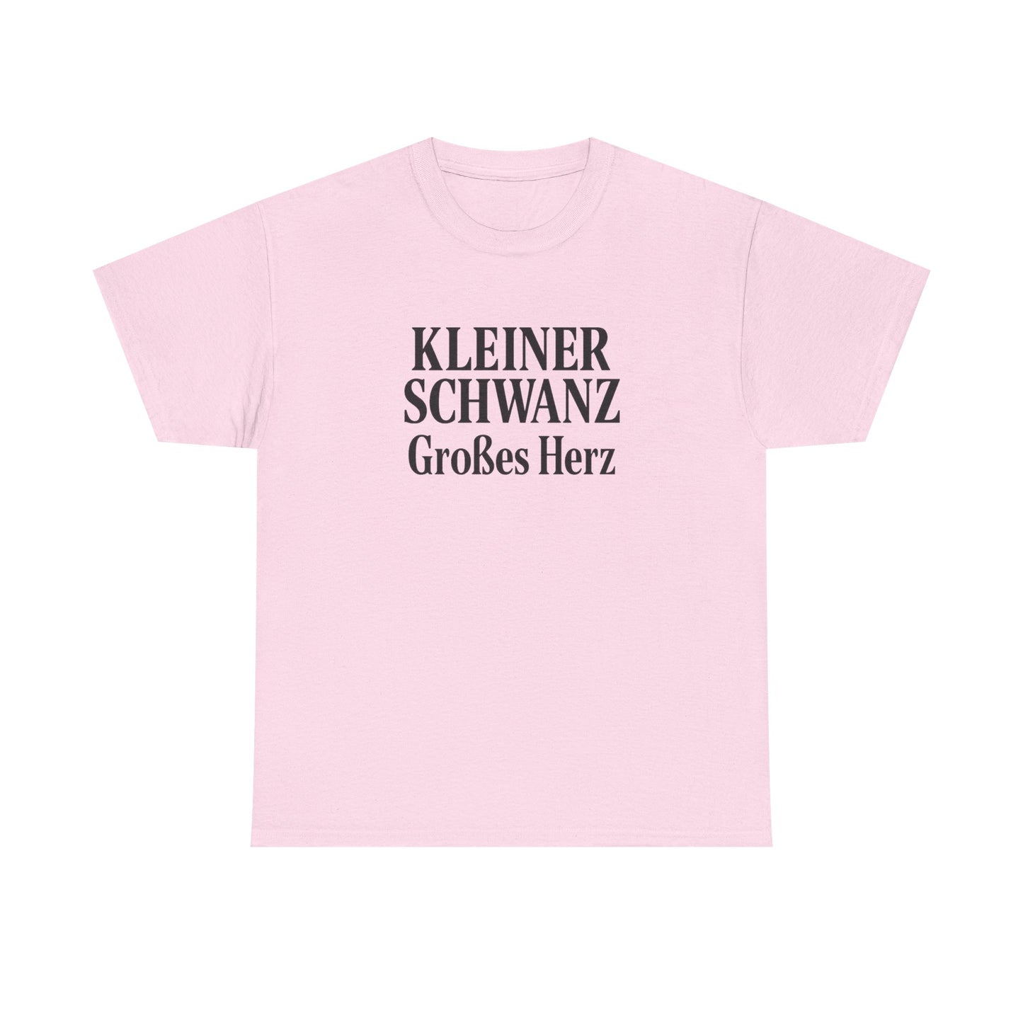 Kleiner Schwanz Großes Herz T-Shirt