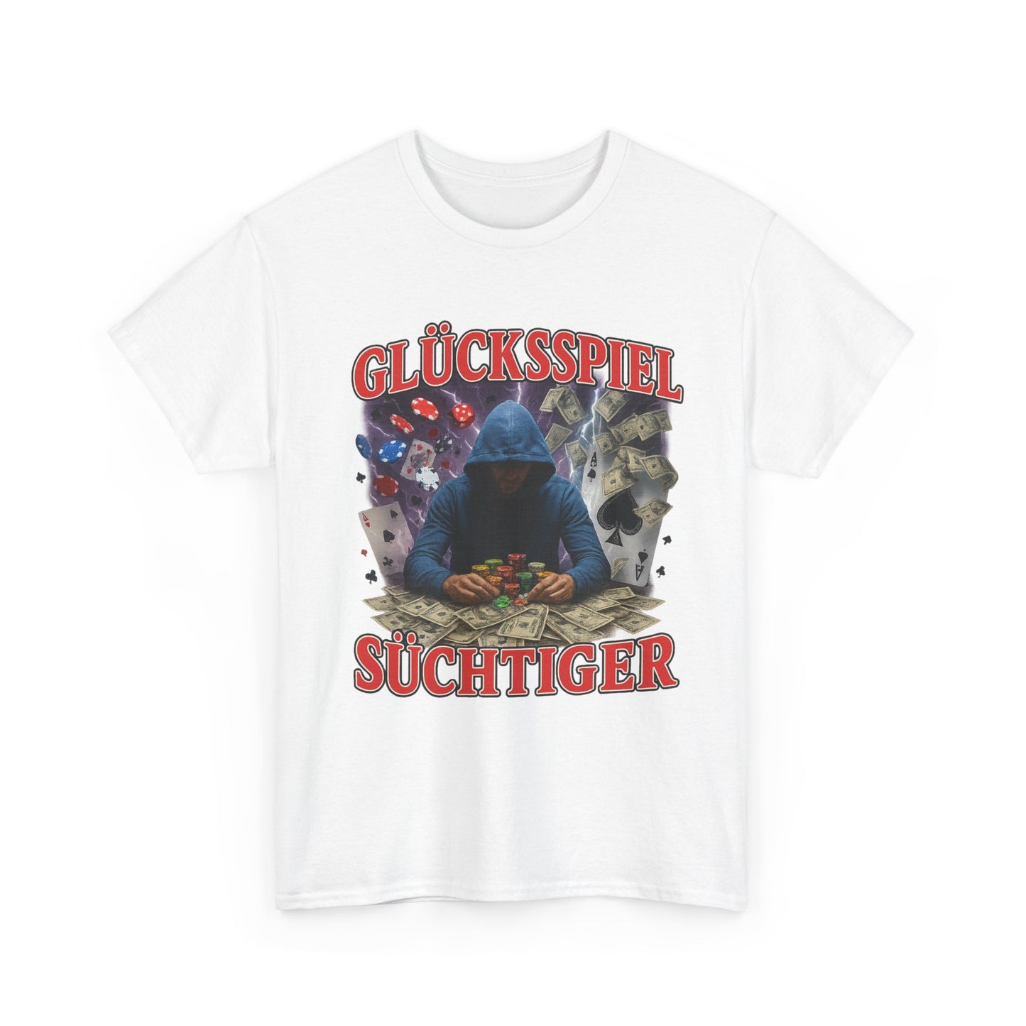 Glücksspiel Süchtiger T-Shirt