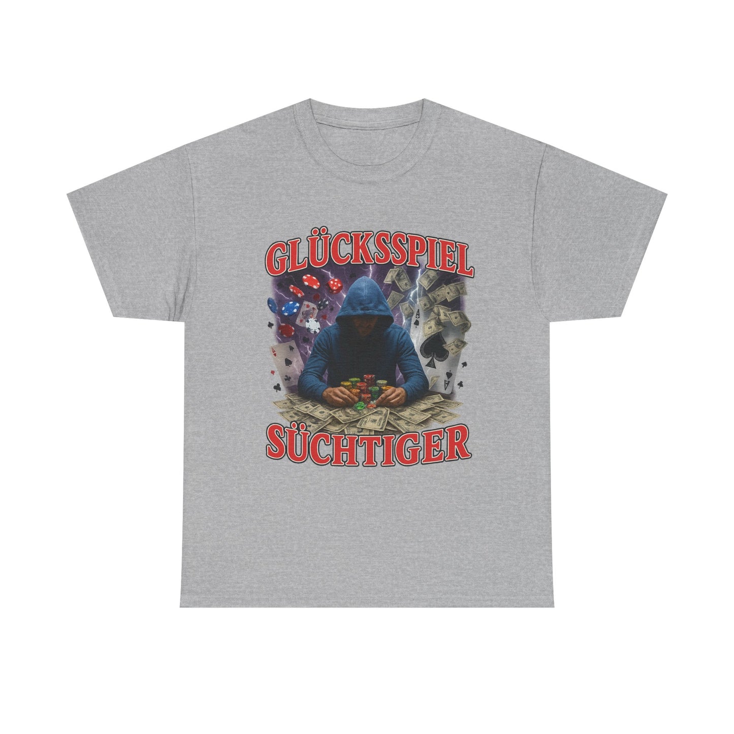 Glücksspiel Süchtiger T-Shirt