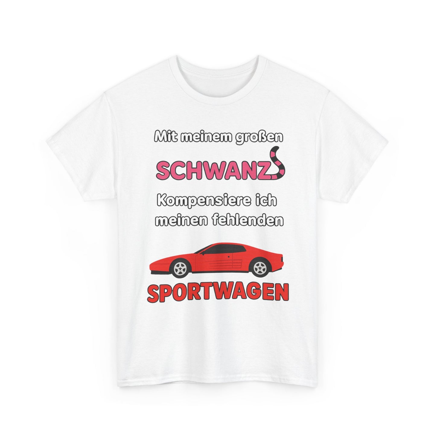 Sportwagen Schwanz T-Shirt