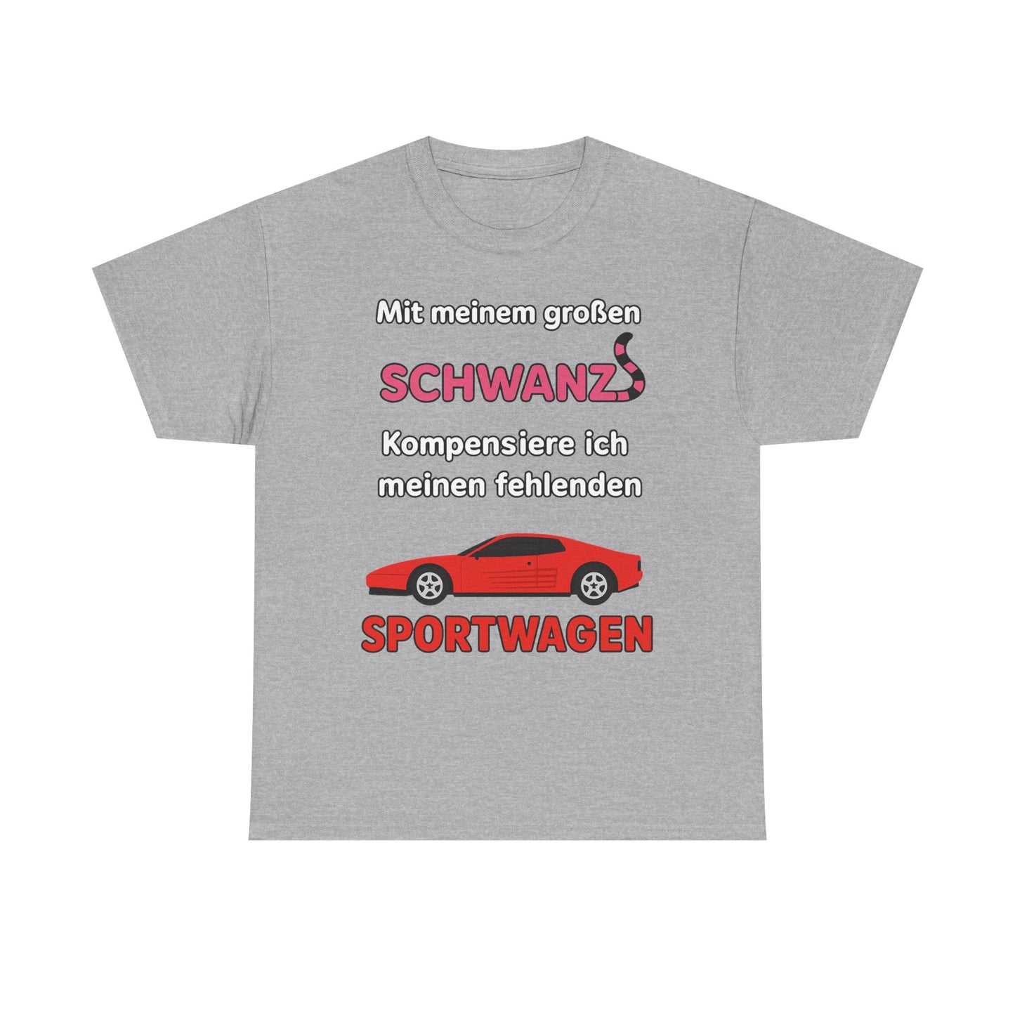 Sportwagen Schwanz T-Shirt