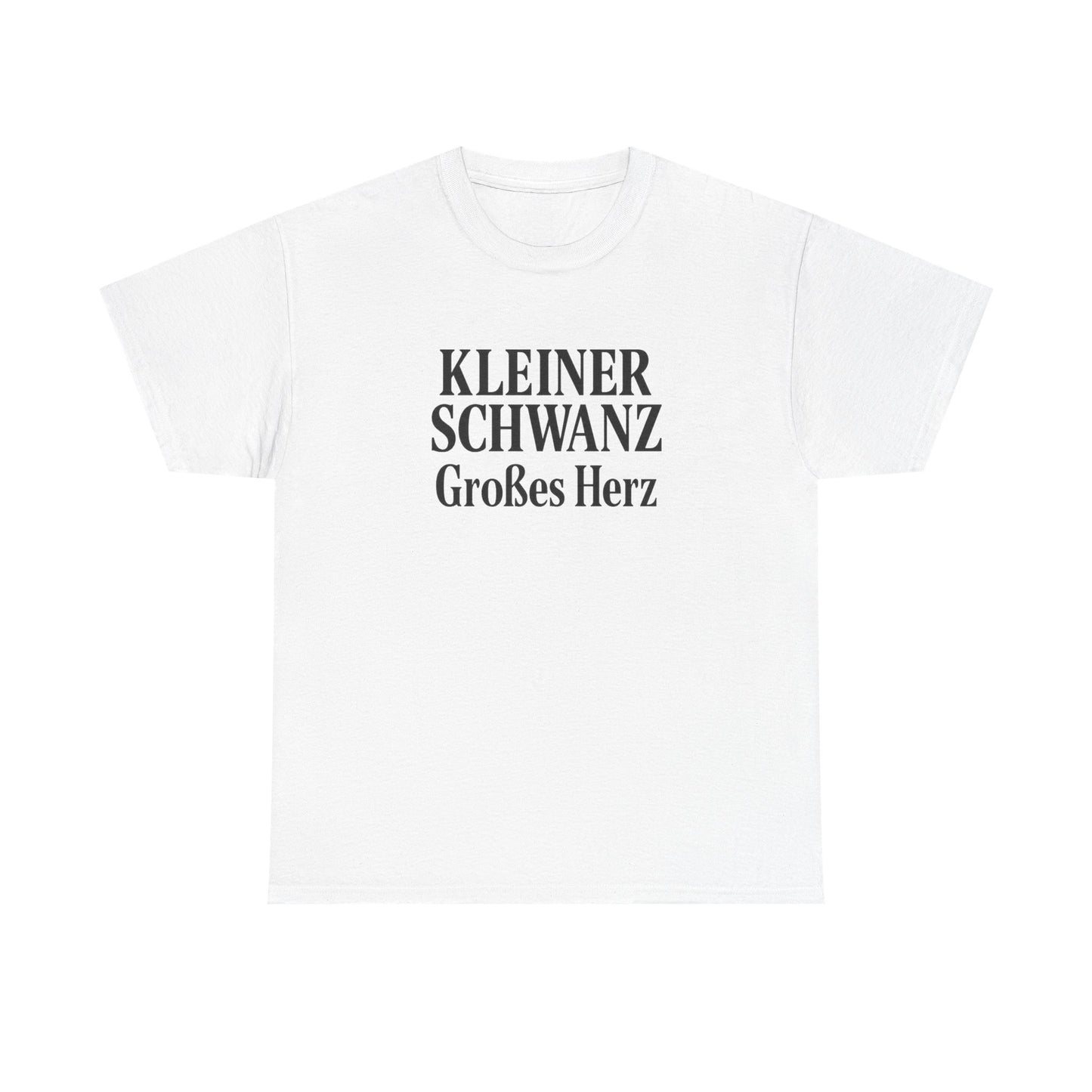 Kleiner Schwanz Großes Herz T-Shirt