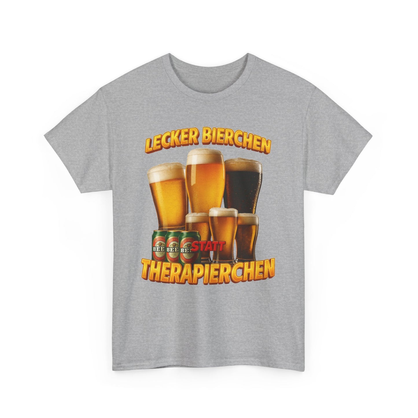 Lecker Bierchen statt Therapierchen T-Shirt
