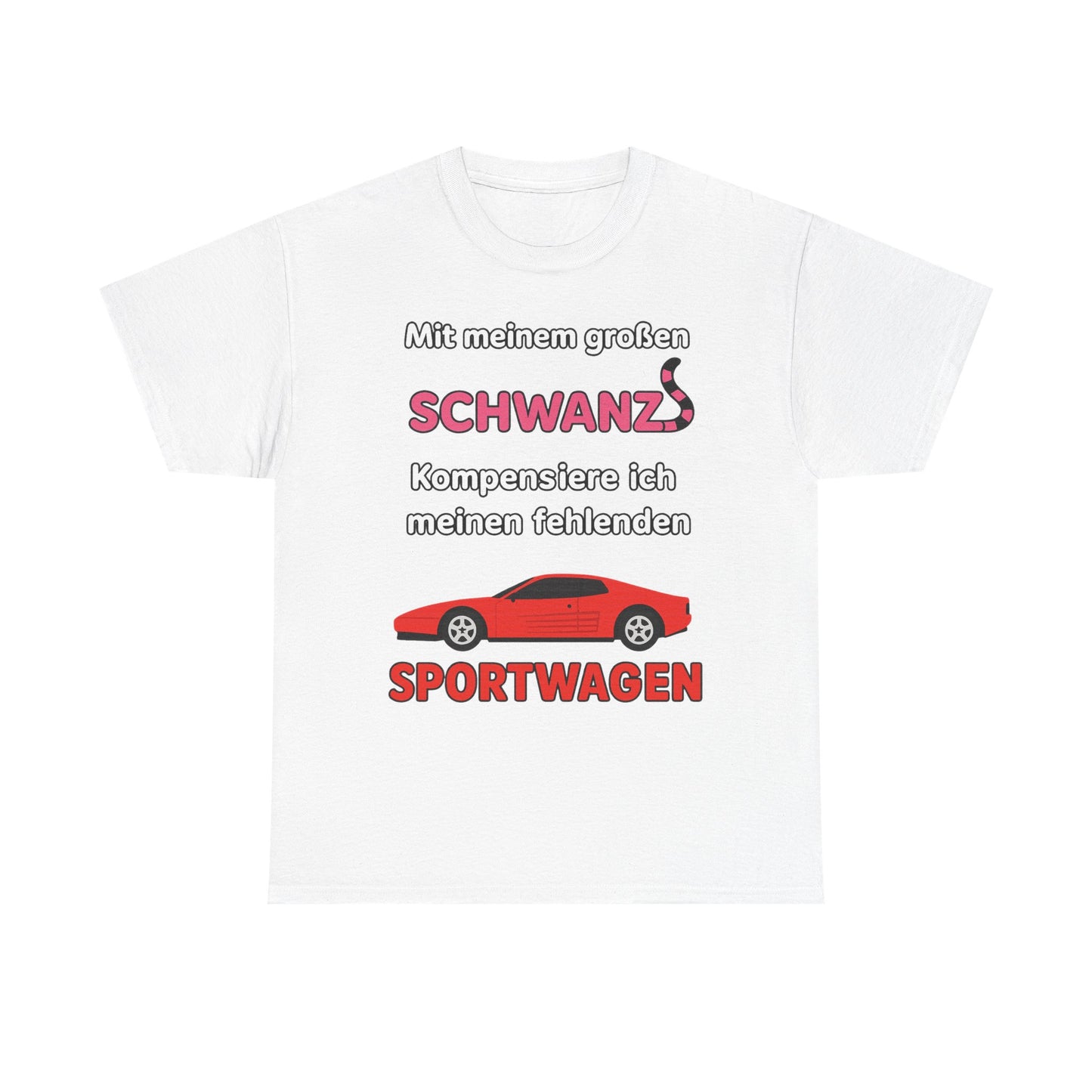 Sportwagen Schwanz T-Shirt